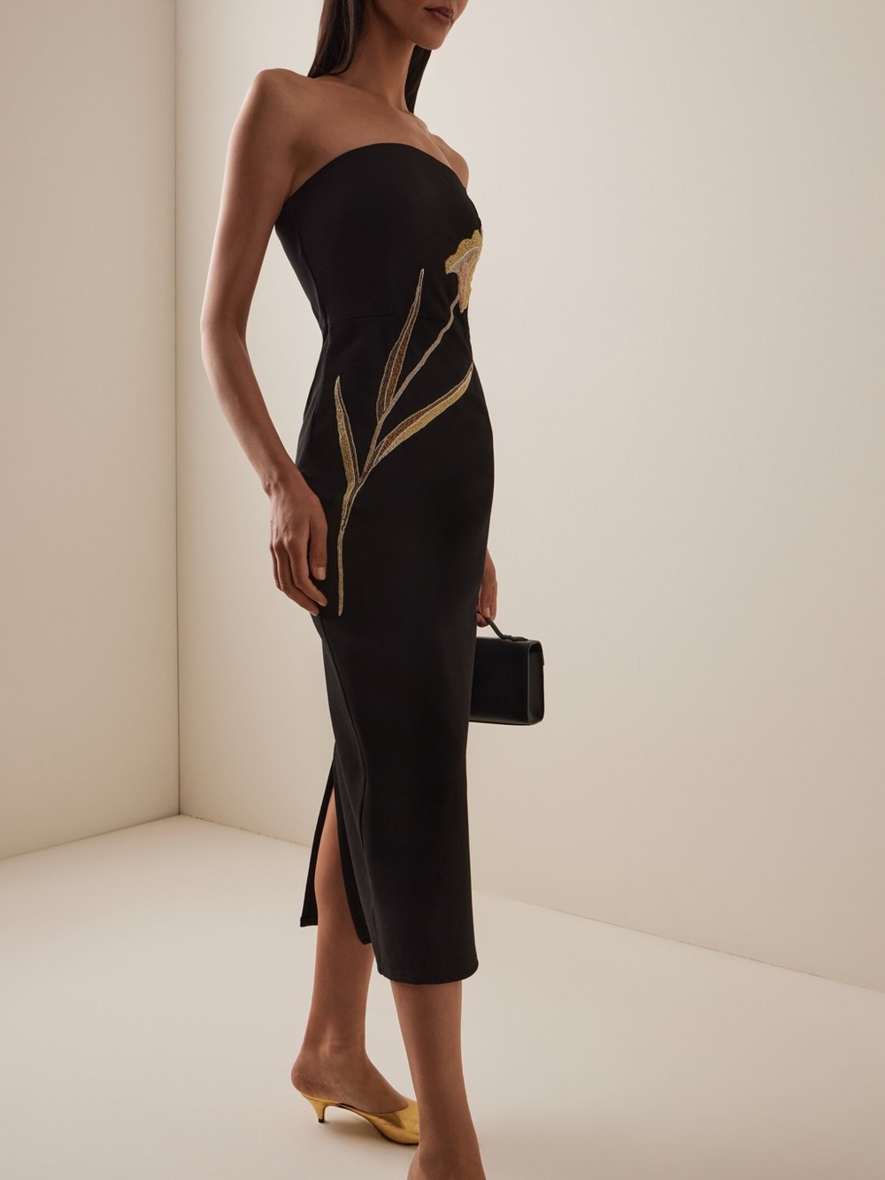 STAUD Brooke Beaded Dress